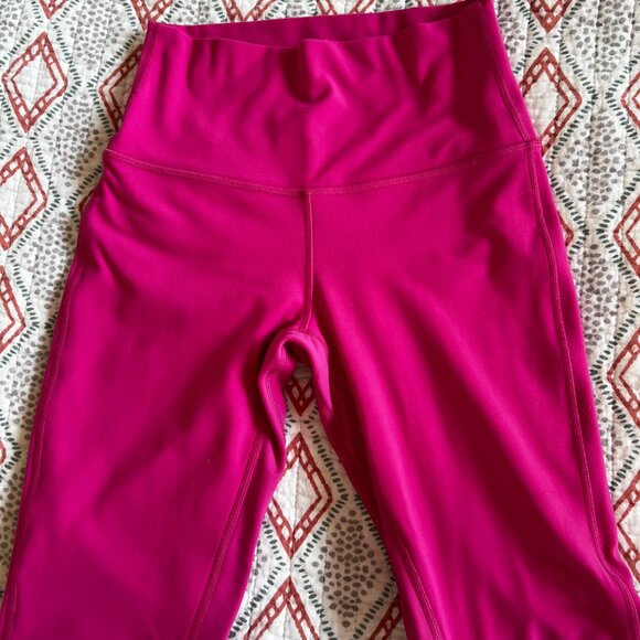 lululemon Align™ High-Rise Pant 25" color: Raspberry Coulis Size 2 - Picture 8 of 8